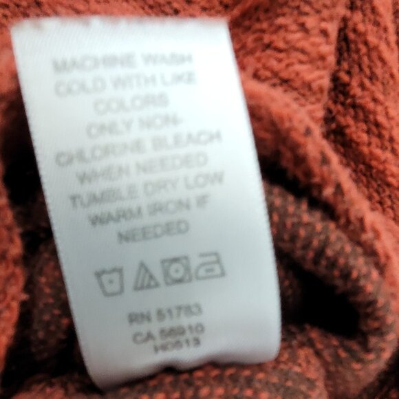 Maurices Top Women's XXL Rust Orange Knit 3/4 sleeve Cotton - Picture 12 of 13